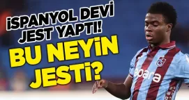 Real Madrid’den Trabzonspor’un Yıldızına Dikkat Çeken Jest