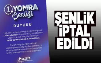 1. Yomra Şenliği iptal edildi