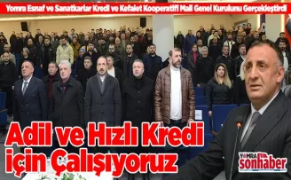 Adil ve Hızlı Kredi için Çalışıyoruz