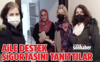 Aile destek sigortasını tanıttılar
