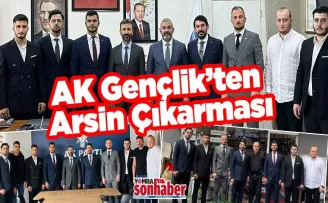 AK Gençlik’ten  Arsin Çıkarması