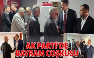 AK Parti’de bayram coşkusu