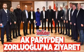 AK Parti’den Zorluoğlu’na ziyaret