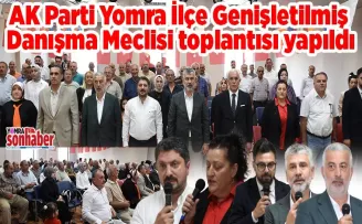 AK Parti Genişletilmiş Danışma Meclisi toplantısı yapıldı