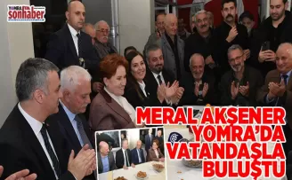 Akşener Yomra’da