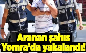 Aranan şahıs Yomra’da yakalandı!