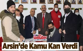 Arsin’de Kamu Kan Verdi