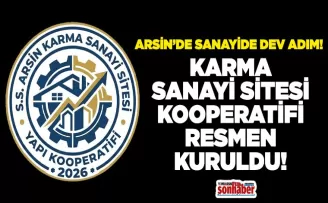 ARSİN’DE SANAYİDE DEV ADIM: KARMA SANAYİ SİTESİ KOOPERATİFİ RESMEN KURULDU!