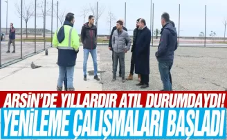 Arsin’de Spor Kompleksi yenileniyor...