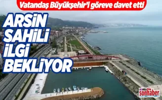 Arsin Sahili İlgi Bekliyor