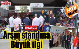 Arsin standına büyük ilgi