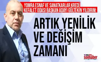 Artık Yenilik ve Değişim Zamanı