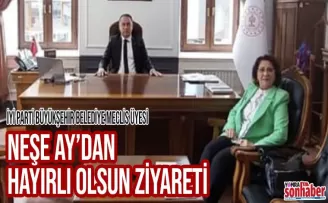 Ay’dan hayırlı olsun ziyareti