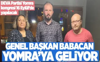 Babacan Yomra’ya geliyor