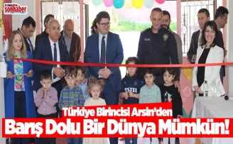 Barış dolu bir dünya mümkün!