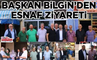 Başkan Bilgin’den Esnaf Ziyareti; “Birlikte Daha Güçlü Bir Arsin İçin Çalışacağız“