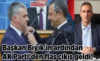 Başkan Bıyık’ın ardından AK Parti’den flaş çıkış geldi!