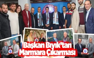 Başkan Bıyık'tan Marmara çıkarması...