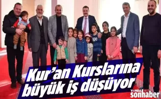 Başkan Genç, Çiçekli Kur’an Kursu’nu ziyaret etti