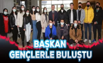 Başkan Gençlerle Buluştu..