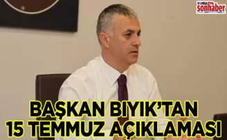 Başkan Mustafa Bıyık, ’Birlikte çalışmalıyız’