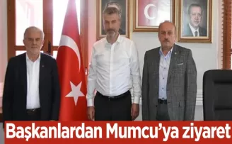 Başkanlardan Mumcu’ya ziyaret