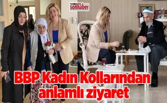 BBP Kadın Kollarından Huzurevine ziyaret