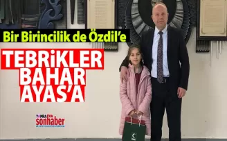 Bir Birincilik de Özdil’e