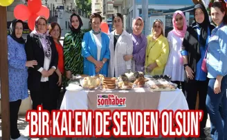 Bir kalem de senden olsun