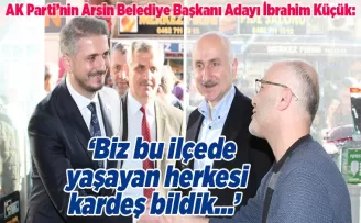 Biz bu ilçede yaşayan herkesi kardeş bildik..