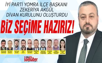 BİZ SEÇİME HAZIRIZ