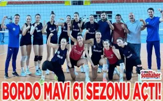 BORDO MAVİ 61 SEZONU AÇTI!