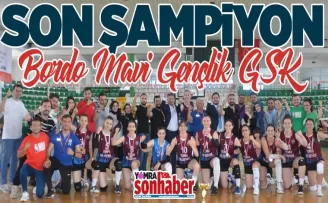 BORDO MAVİ ŞAMPİYON…