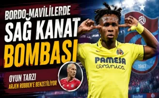 Bordo-Mavililerde Sağ Kanat Bombası