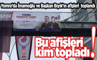 BU AFİŞLERİ KİM TOPLADI?