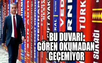 BU DUVARI GÖREN OKUMADAN GEÇEMİYOR