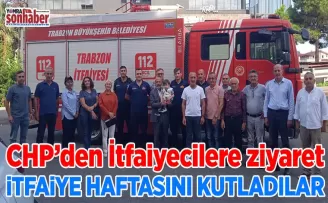 CHP’den İtfaiyecilere ziyaret