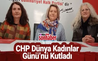 CHP Kadınlar Günü'nü Kutladı