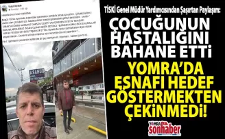 Çocuğunun Hastalığını Bahane Etti... Esnafı Hedef Göstermekten Çekinmedi!