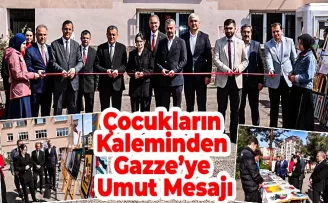 Çocukların Kaleminden Gazze’ye Umut Mesajı