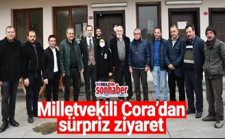 Cora’dan sürpriz ziyaret