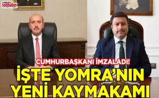 Cumhurbaşkanı imzaladı İşte Yomra’nın yeni Kaymakamı