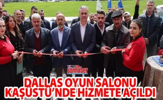 Dallas Oyun Salonu hizmete açıldı