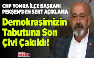 Demokrasimizin Tabutuna Son Çivi Çakıldı!