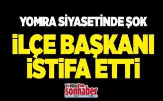 DEMOKRAT PARTİ’DE ŞOK.. İLÇE BAŞKANI İSTİFA ETTİ