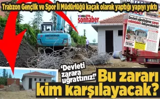 ‘Devleti zarara uğrattınız!’