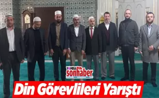 Din görevlileri yarıştı