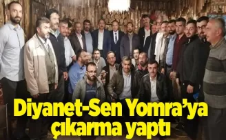 Diyanet-Sen Yomra'ya çıkarma yaptı!