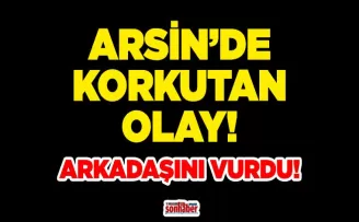 Düğün Konvoyunda Korkutan Olay: Arkadaşını Vurdu