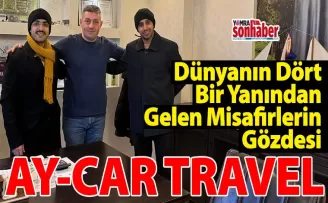 Dünyanın Dört Bir Yanından  Gelen Müşterilerin Gözdesi AY-CAR TRAVEL